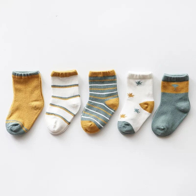 Autumn Socks Set For Toddlers